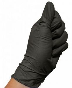 COLAD Gants en nitrile Noir